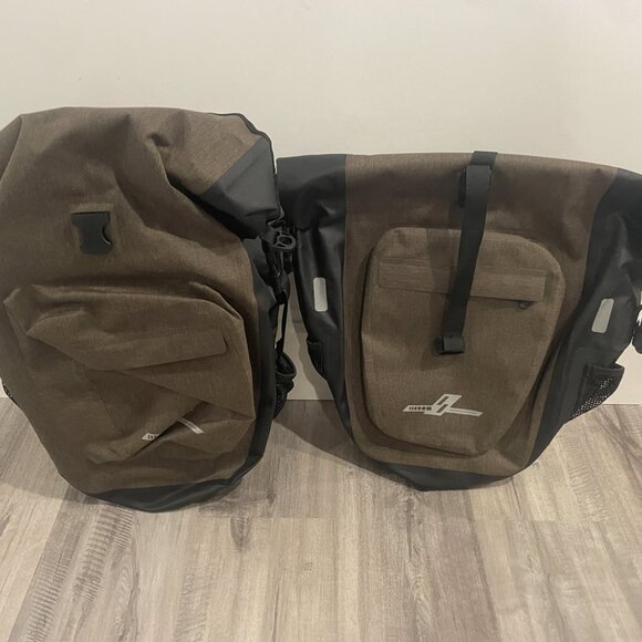 Waterproof Bike Pannier Bags 27L CbRSPORTS - Picture 4 of 10